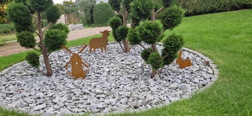 Customer photo review of Gartenstecker Windmühle