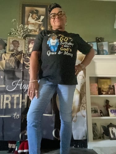 Customer photo review of 65th Birthday With God's Grace & Mercy