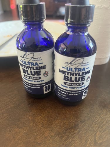Customer photo review of 🔵 Ultra Methylene Blue