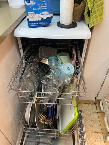 Customer photo review of דפי ניקוי למדיח