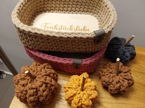 Customer photo review of Kunstleder-Labels mit Chicago Screws - Personalisierte Labels