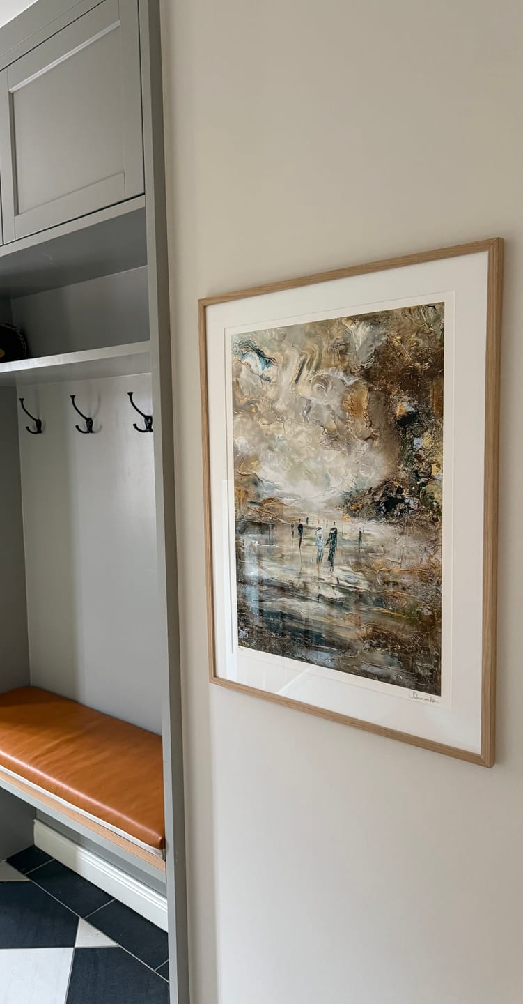 Customer photo review of Sunday Calmness Print