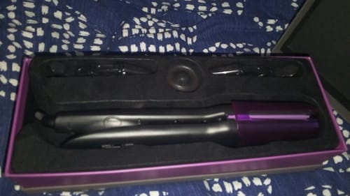 Customer photo review of BHE Hair Straightener Wide Styler - Sleek, Versatile Hair Styling