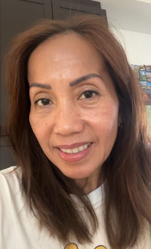 Customer photo review of Collagen Night Wrapping Mask