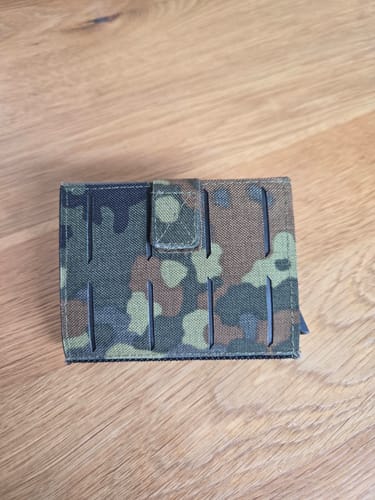Customer photo review of Tactical Wallet MK2 - 5-Farben Flecktarn