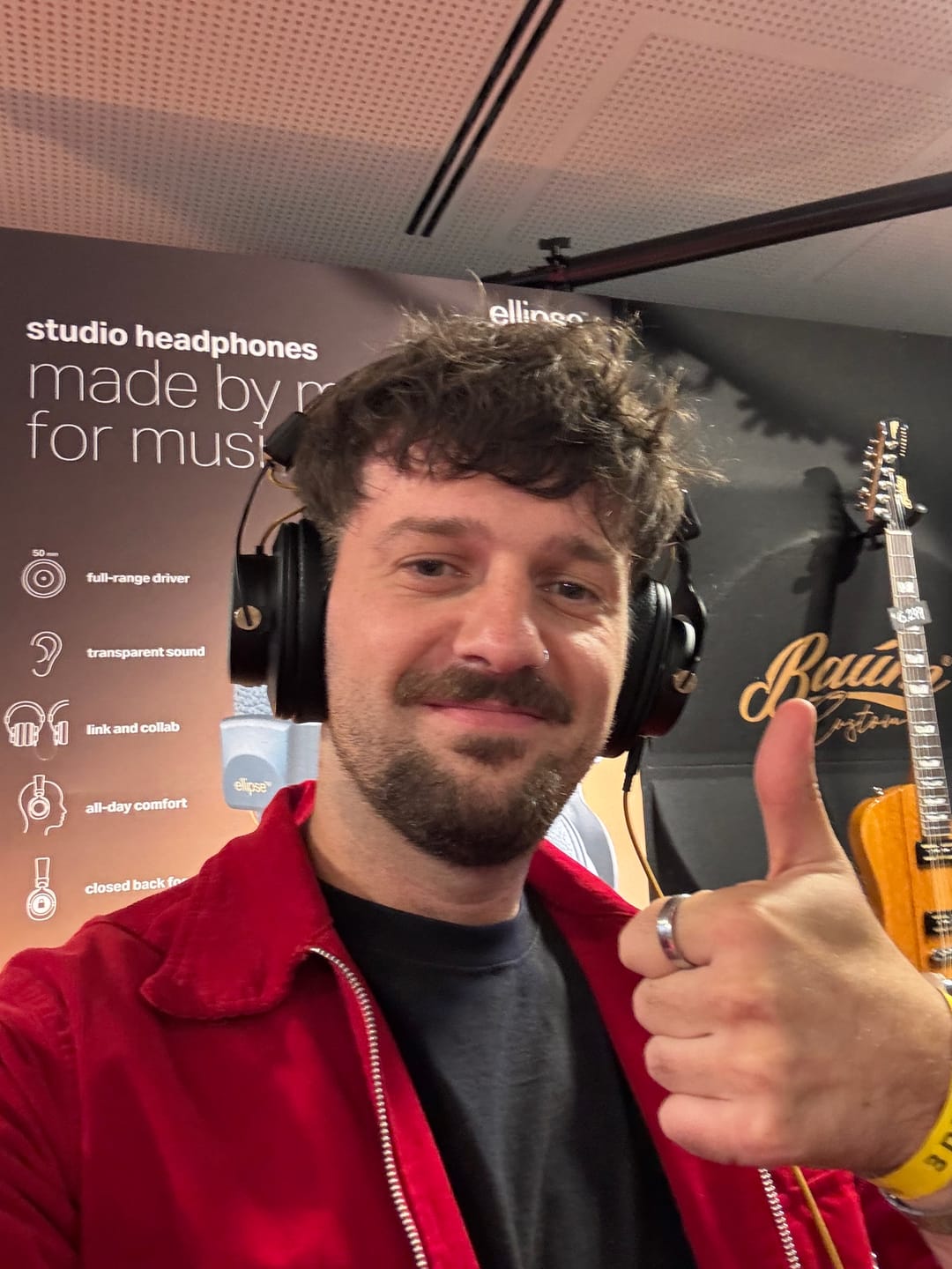 Customer photo review of ellipse studio headphones