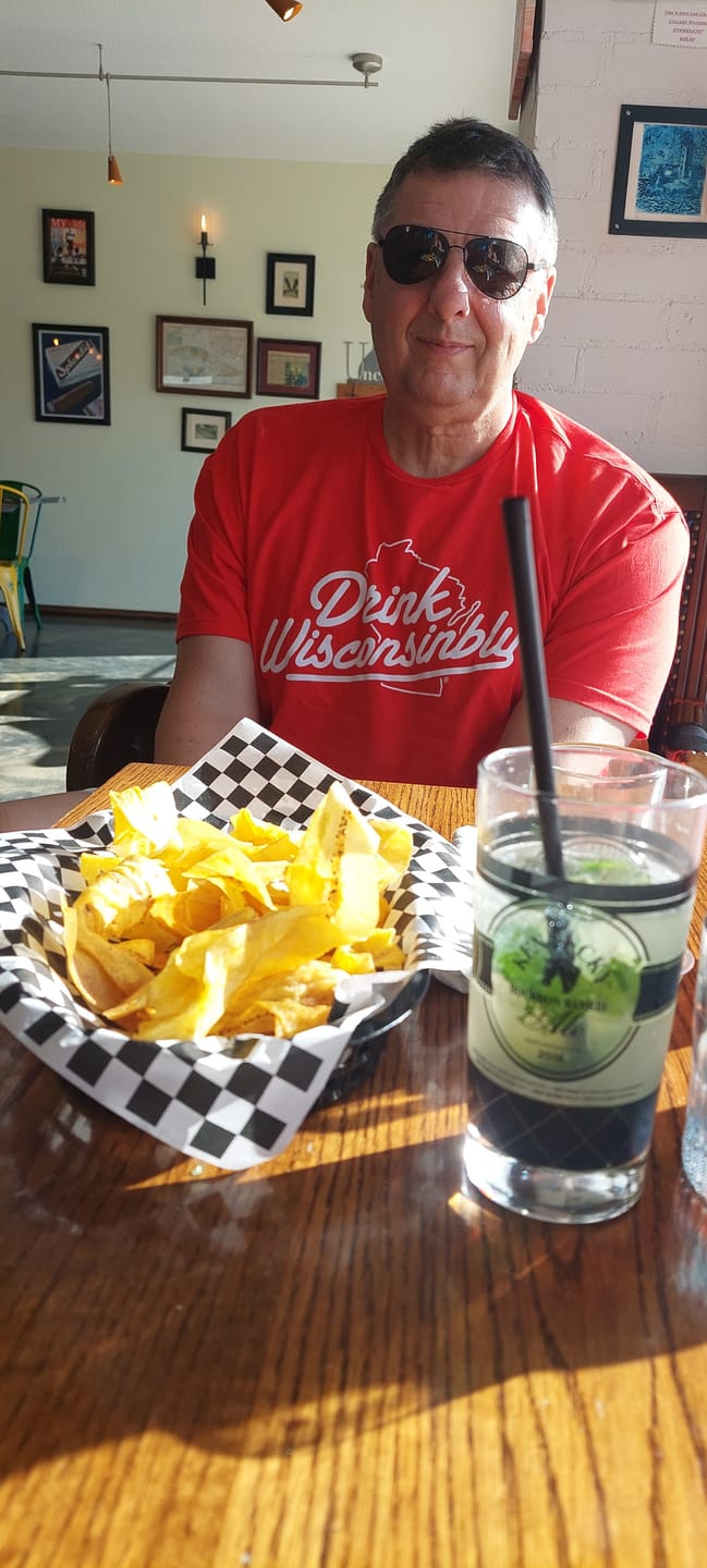 Customer photo review of Classic Red T-Shirt
