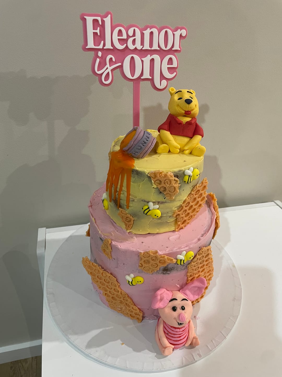 Customer photo review of Cake Topper Acrylic | Personalised