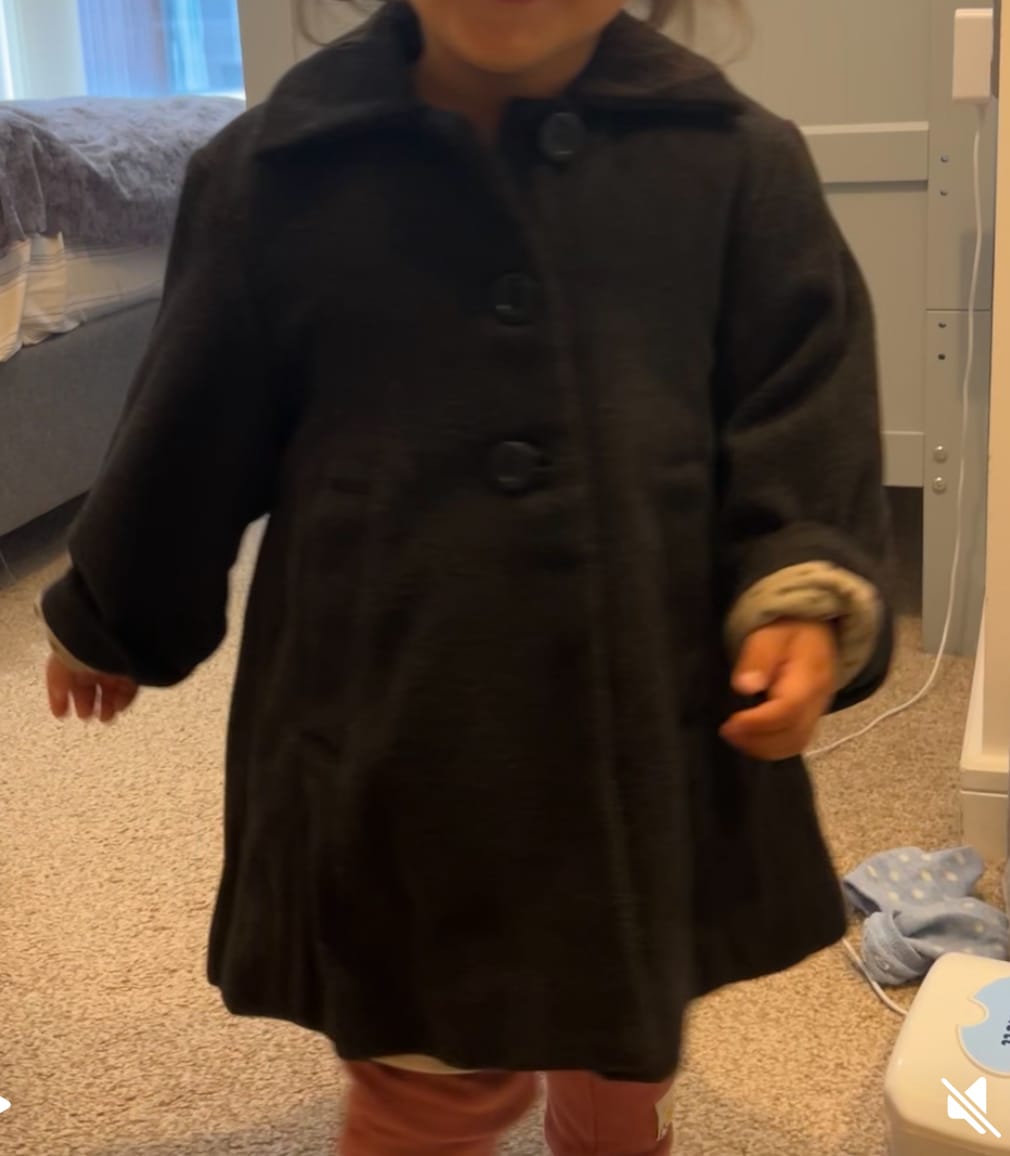 Customer photo review of Caramel, Girls Coat, 2 Years