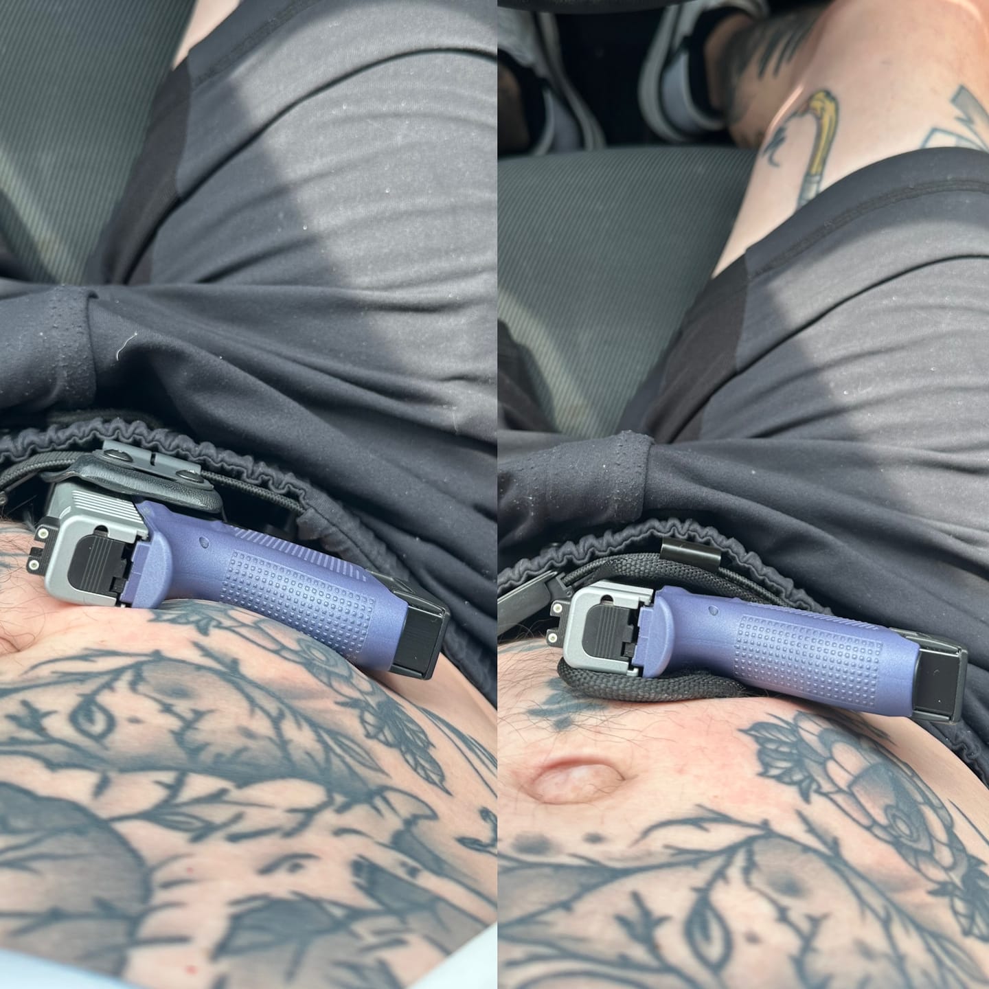 Customer photo review of Breakout 2.0 IWB Holster For Rapid Draw Speed!