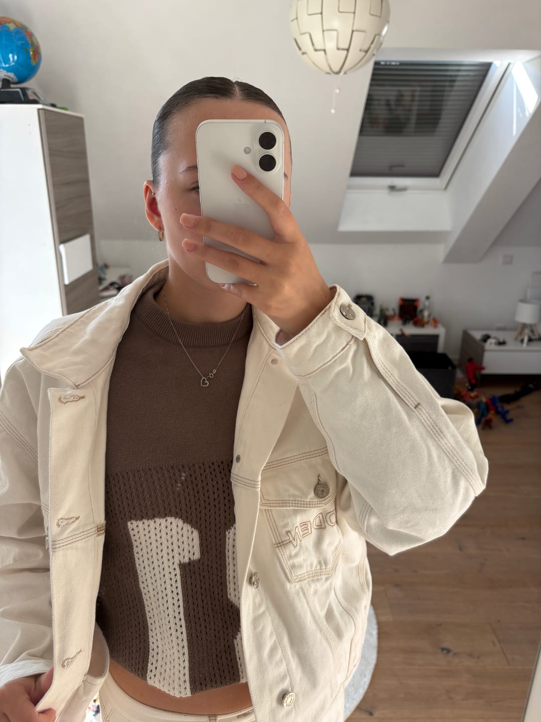 Customer photo review of KNIT JERSEY TAUPE