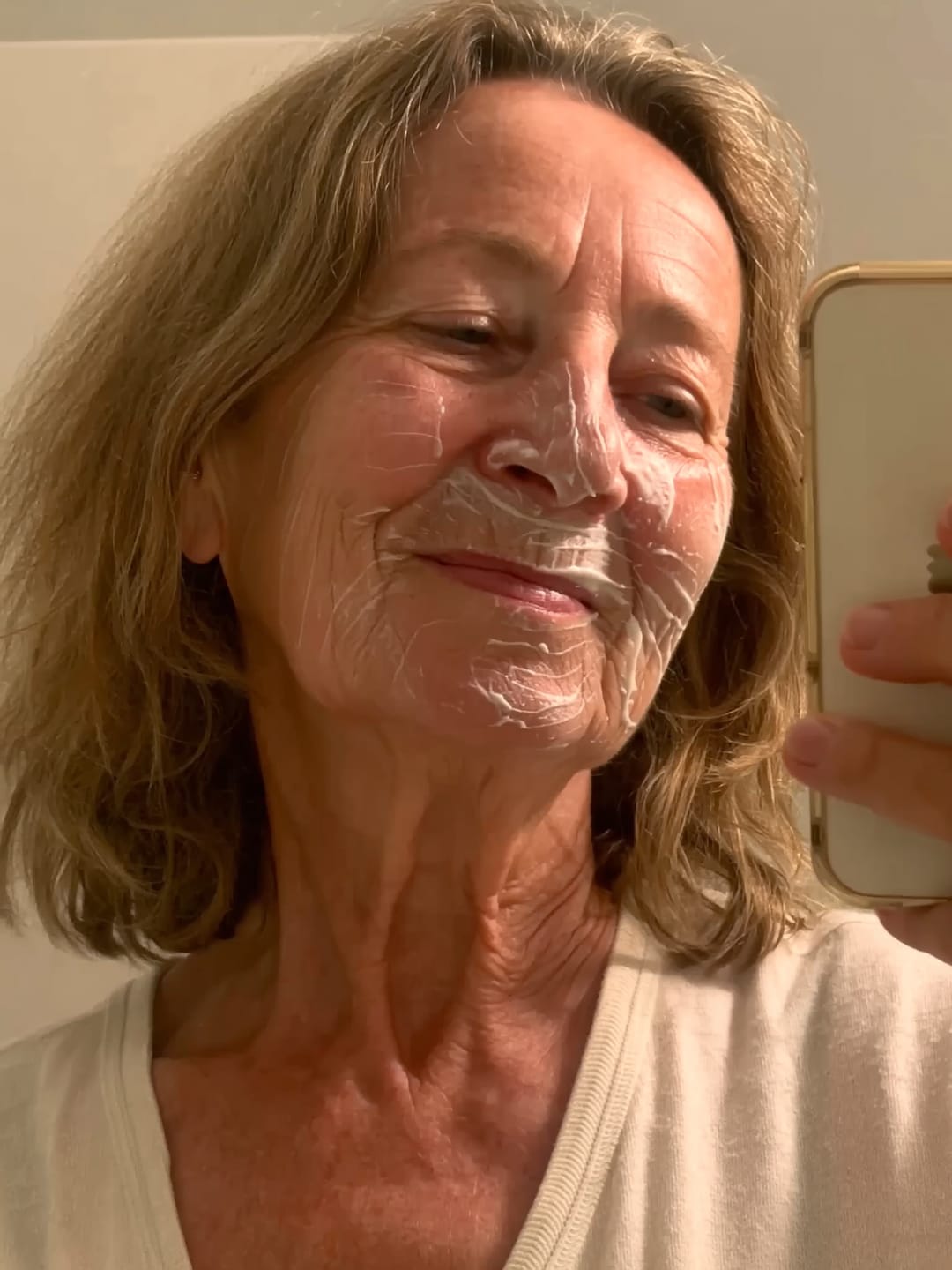 Customer photo review of Collagen Fit™ - Máscara Rejuvenescedora de Colagénio