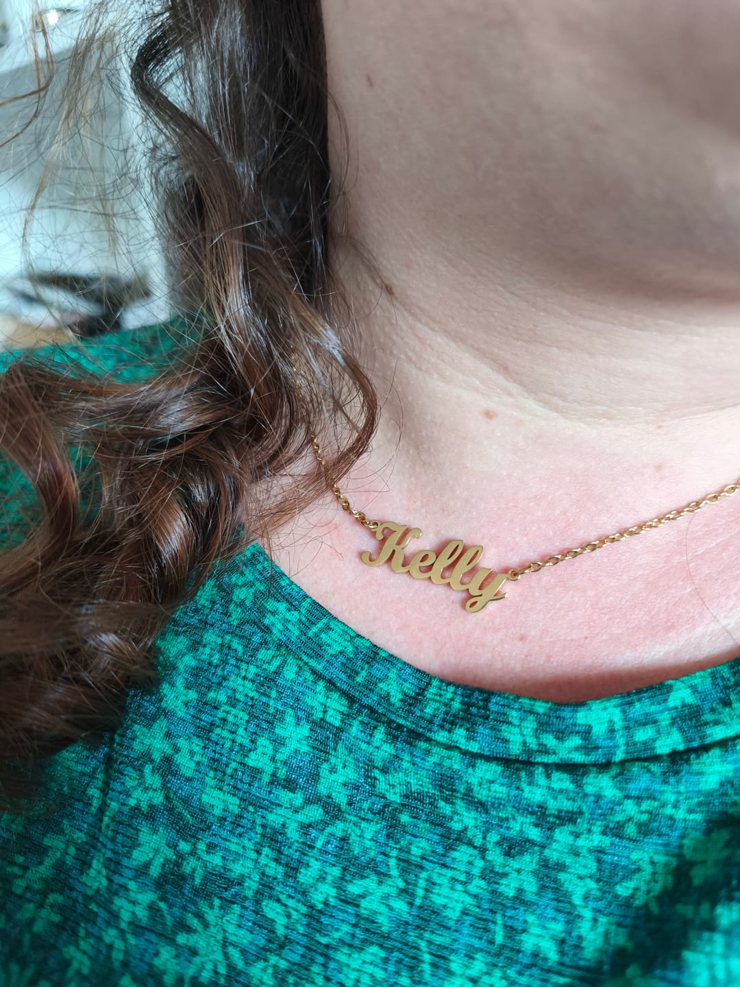 Customer photo review of Collier Personnalisé - MyLittleNecklace