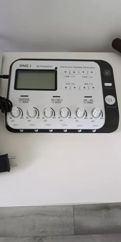 Customer photo review of TENS & Electroacupuncture Muscle Stimulator