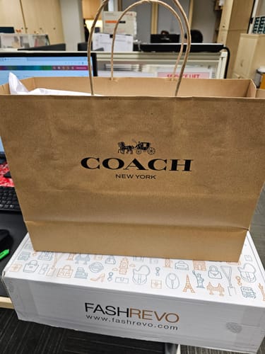 Customer photo review of Branded Paper Bag