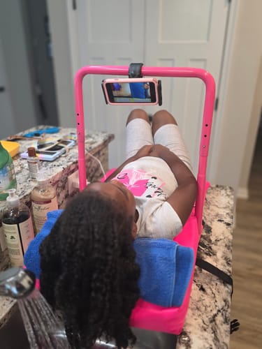 Customer photo review of Shampoo Mat® Deluxe