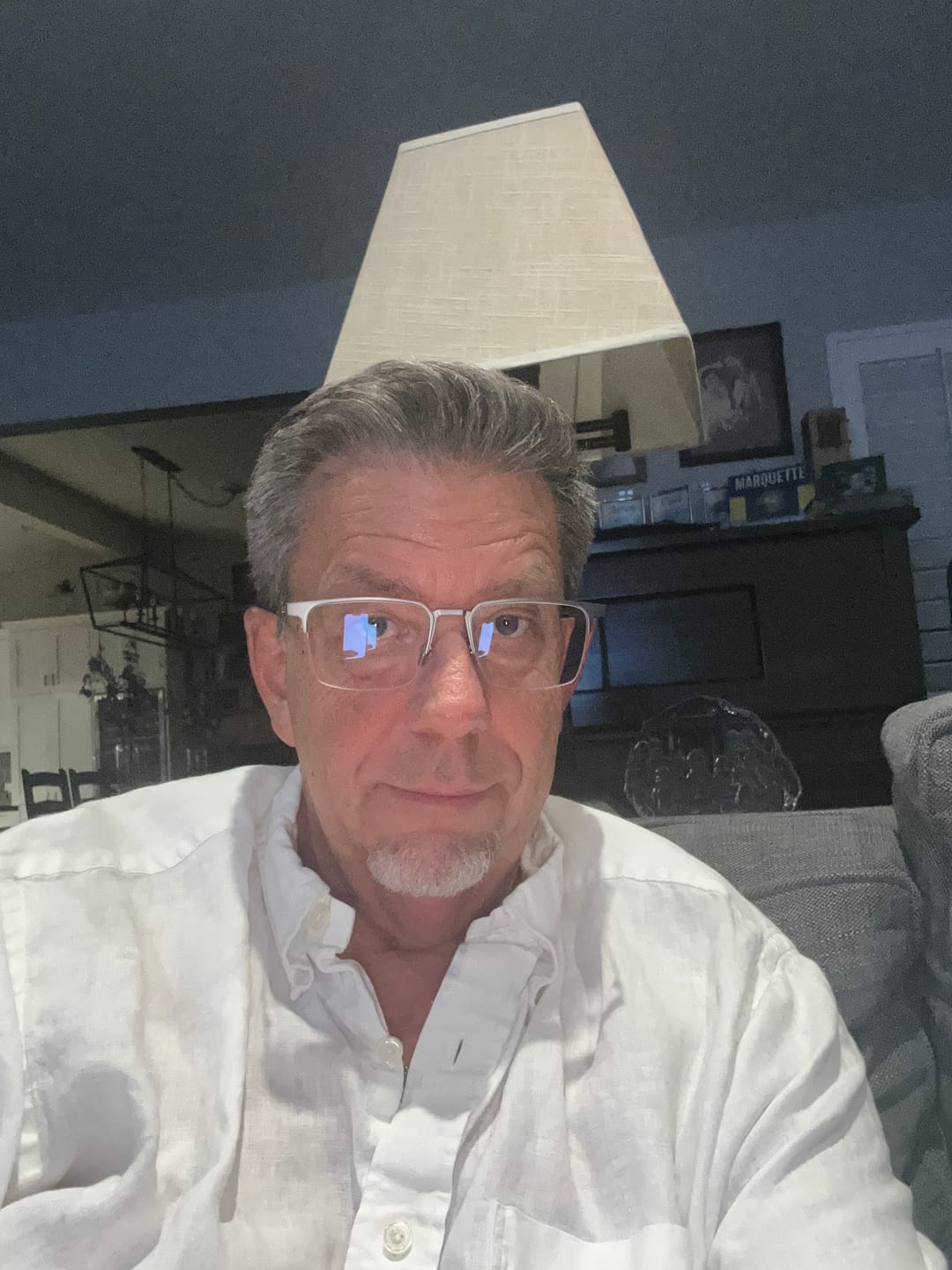 Customer photo review of Benjamin | Magnetic Clip-on Eyeglasses Sunglasses | ZanyLen Best Sellers