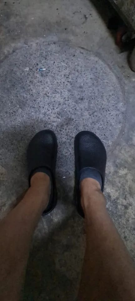 Customer photo review of Orion – Gesunde und rutschfeste Komfort-Clog-Pantoletten