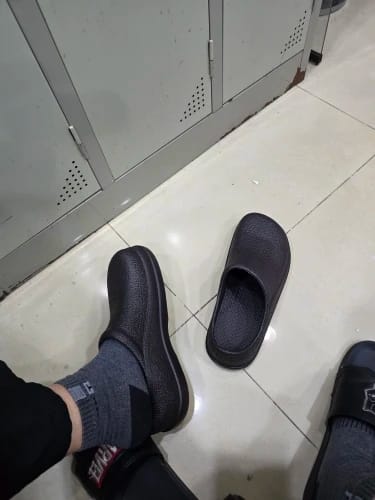 Customer photo review of Orion – Gesunde und rutschfeste Komfort-Clog-Pantoletten