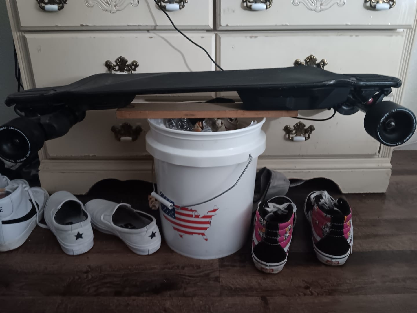 Customer photo review of Front wheels for WowGo 3/3X/mini2/2s max/3E/pioneer 4 and X4 (1 Pair）