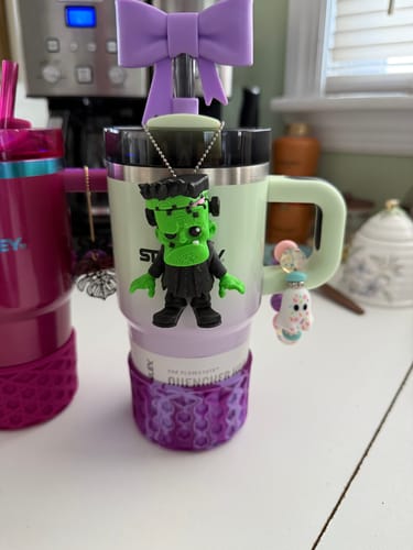 Customer photo review of Frankenstein 3D Charm - Tumbler Handle Charm