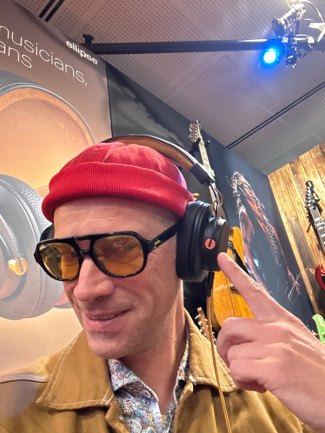 Customer photo review of ellipse studio headphones