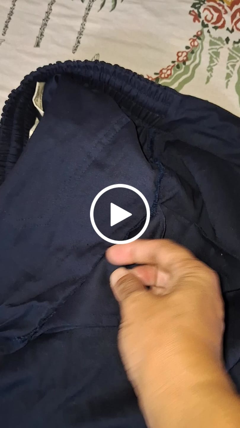 Customer video review of Women Rose Taupe Airy Linen Straight Pant