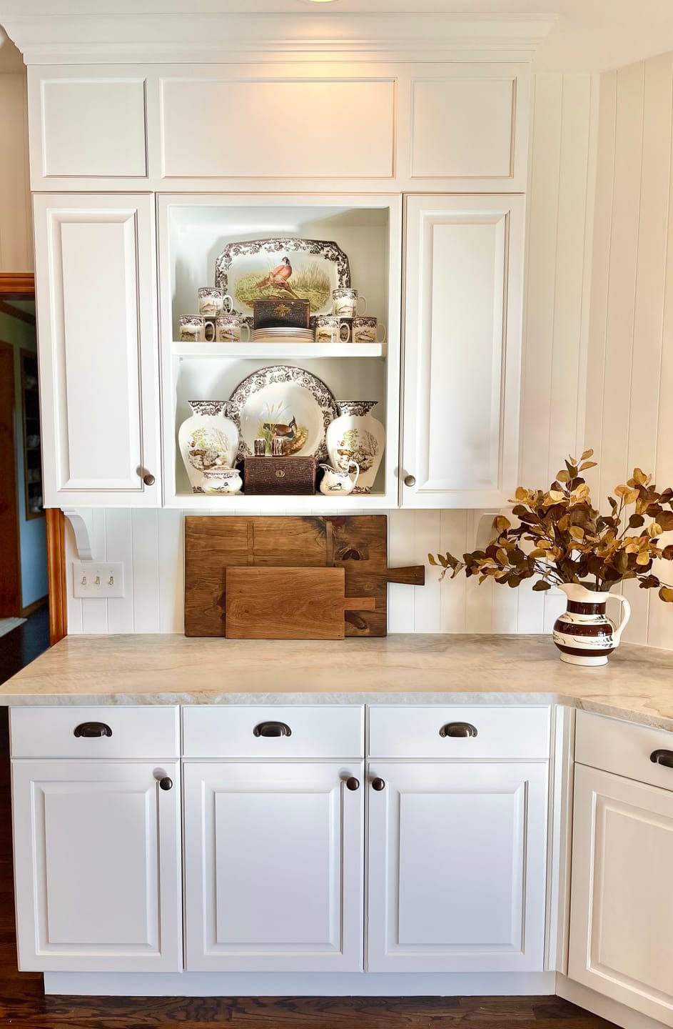 Customer photo review of Classic Aged Bronze Cupboard Handles