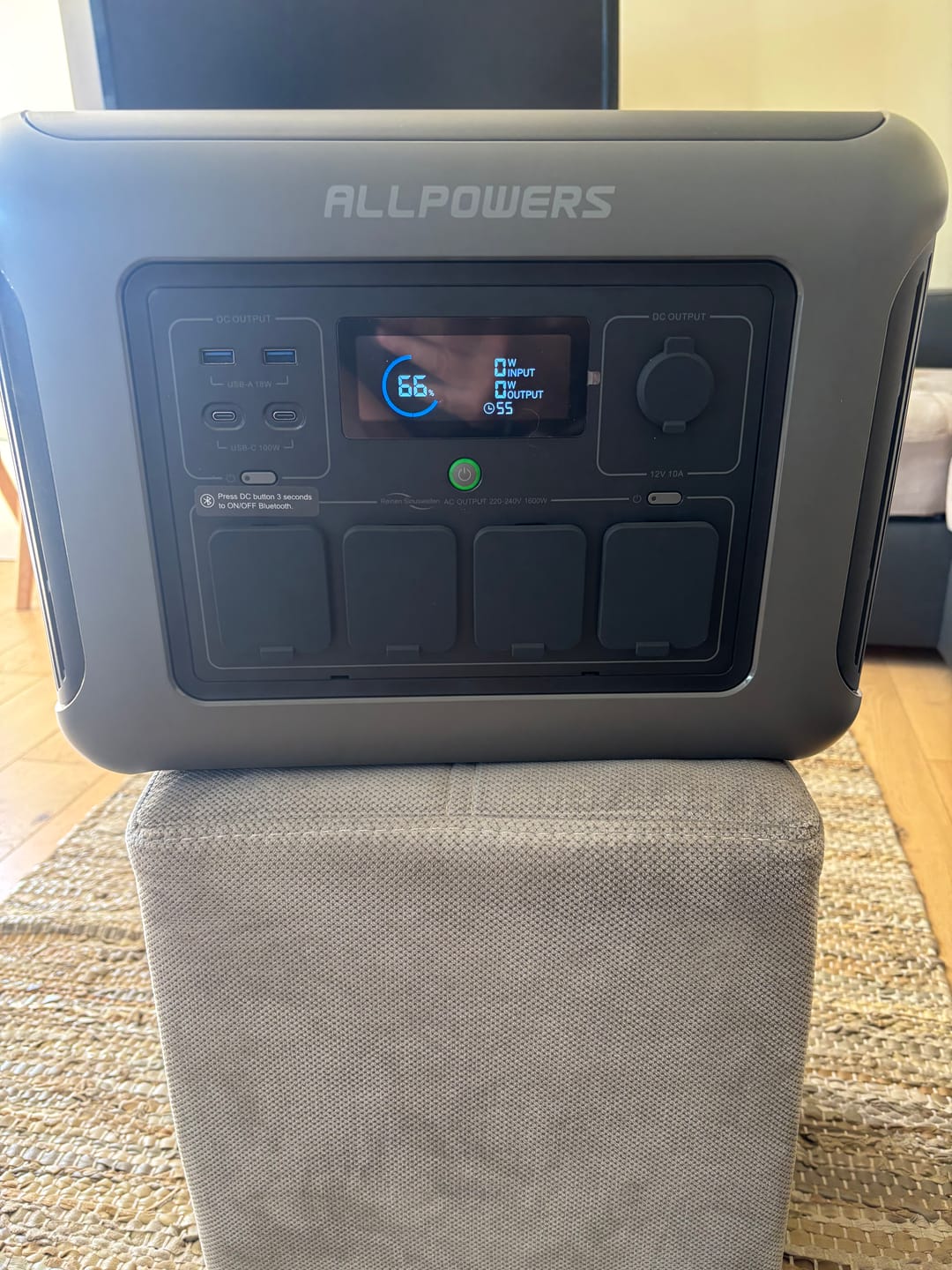 Customer photo review of ALLPOWERS R1500 LITE Station électrique portable 1600W 1056Wh