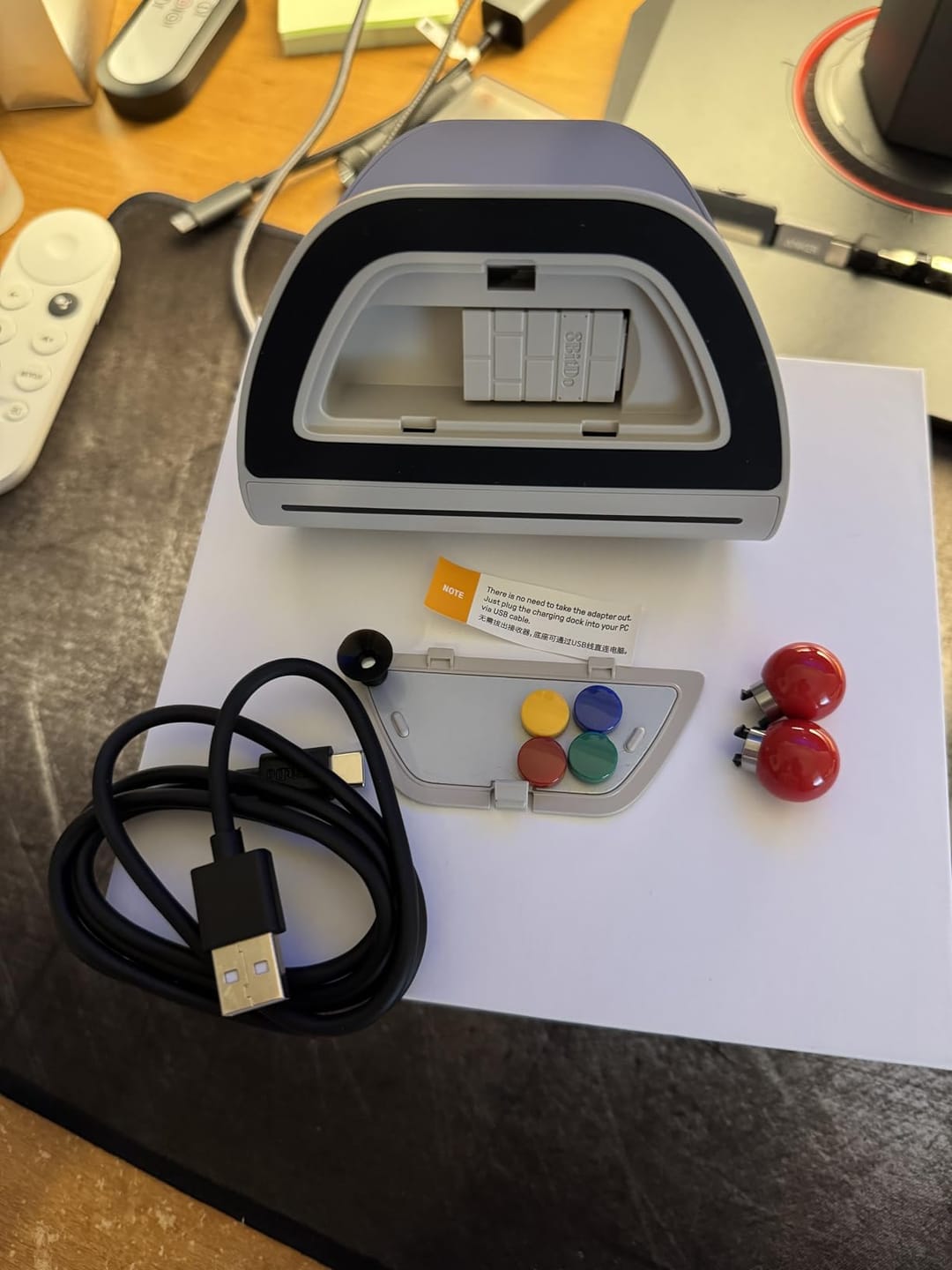 Customer photo review of Mando 8BITDO Pro 3  Inalambrico - Compatible con Android, PC, Apple, SteamOS,  Switch 1 y 2