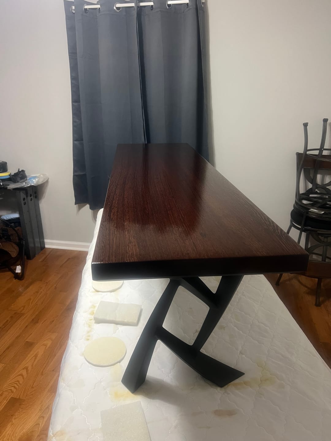 Customer photo review of Bench Legs 107 Draco 16H Metal DIY Furniture