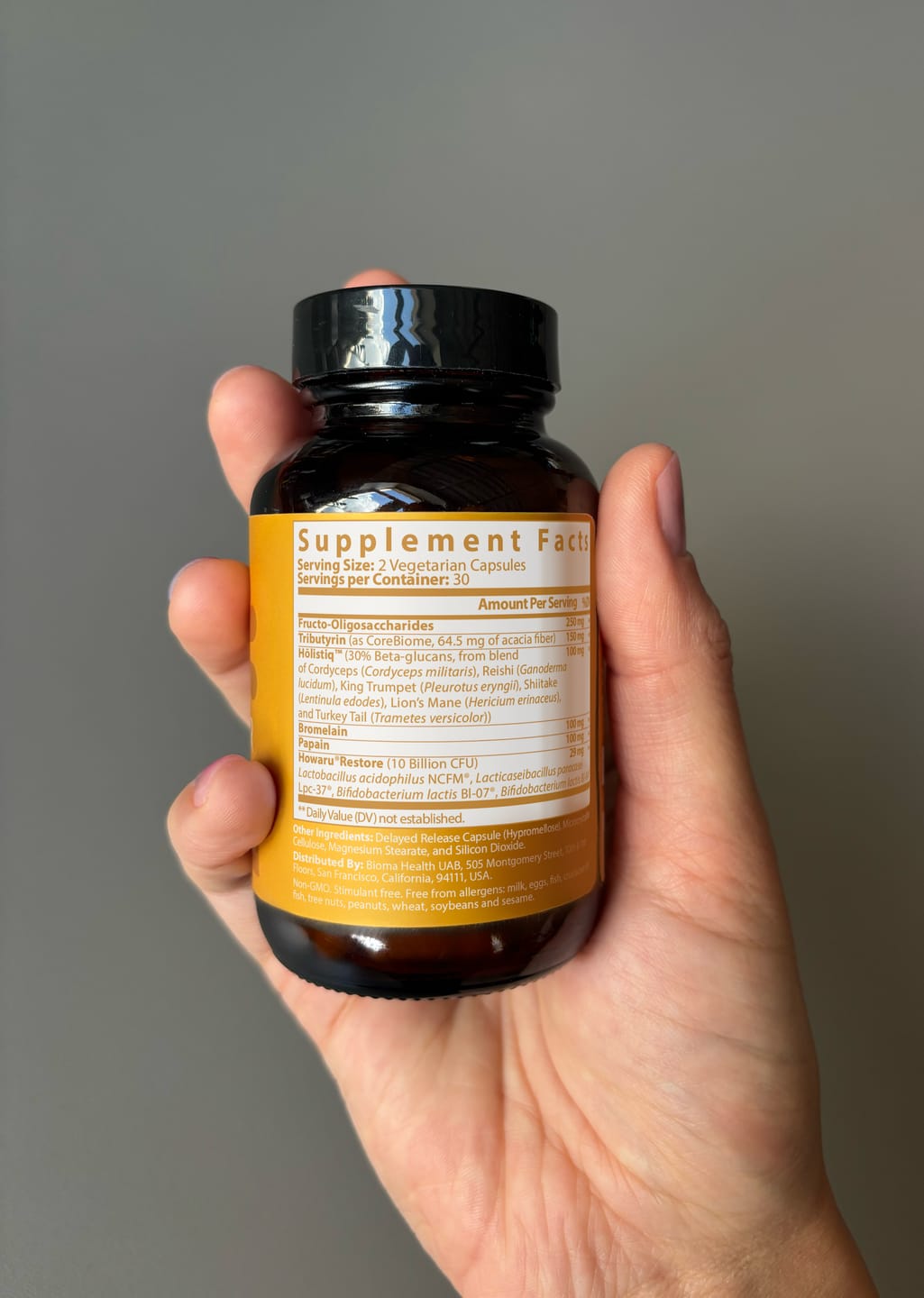 Customer photo review of Bioma Digestive & Gut Repair Probiotics