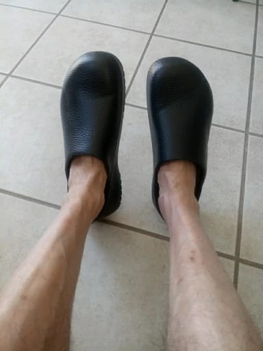 Customer photo review of Orion – Gesunde und rutschfeste Komfort-Clog-Pantoletten