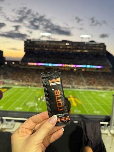Customer photo review of VARIETY PACK - 100mg Caffeine - SuperCharged Honey (20-Pack)