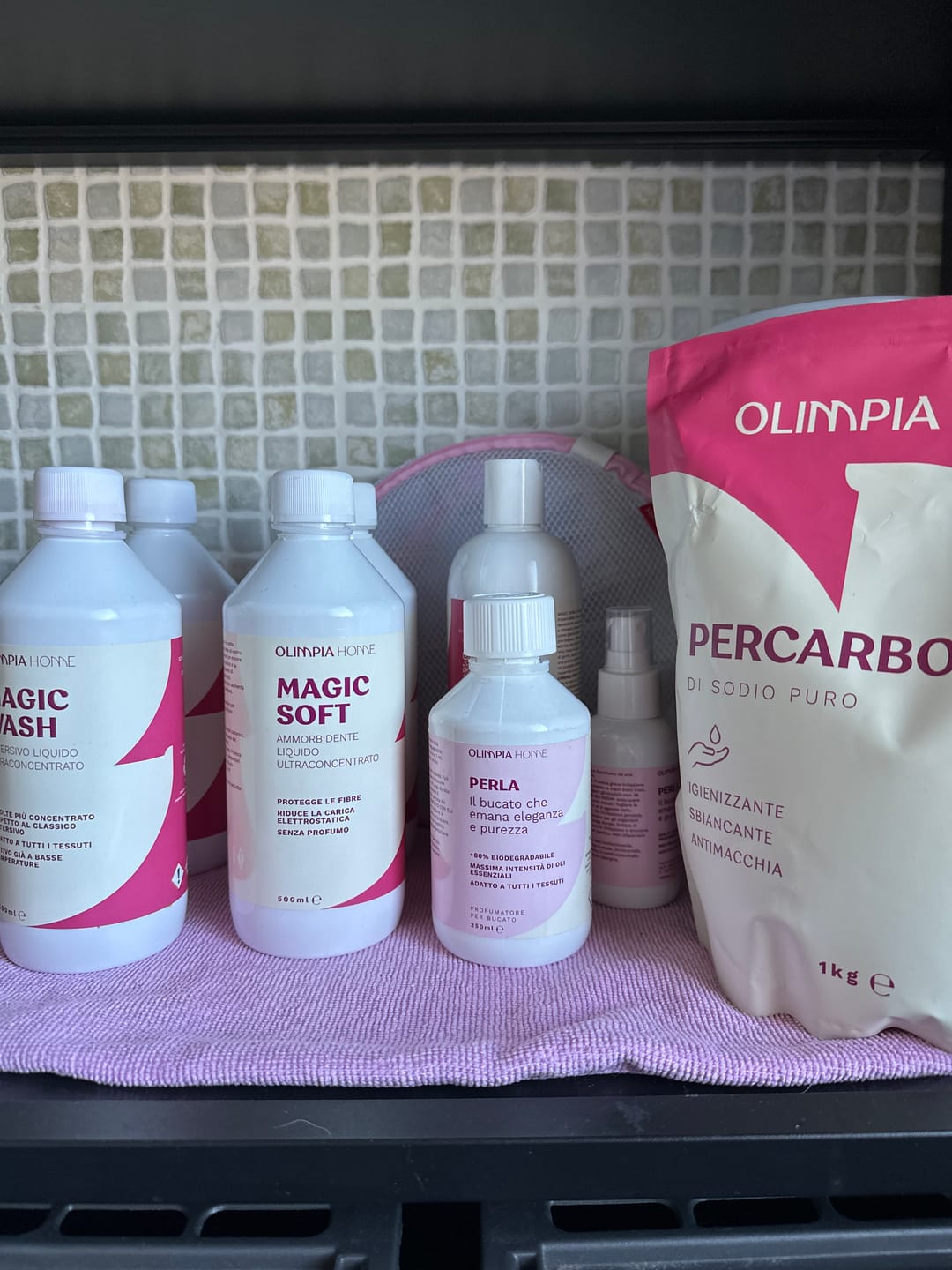 Customer photo review of Perla – Il bucato che emana eleganza e purezza