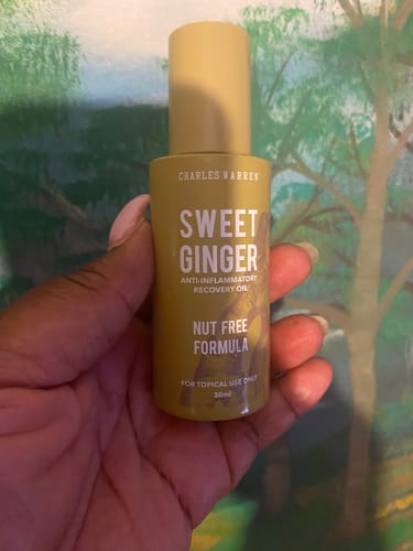 Customer photo review of [Nut-Free] Sweet Ginger Dry Oil for Sensitive Skin