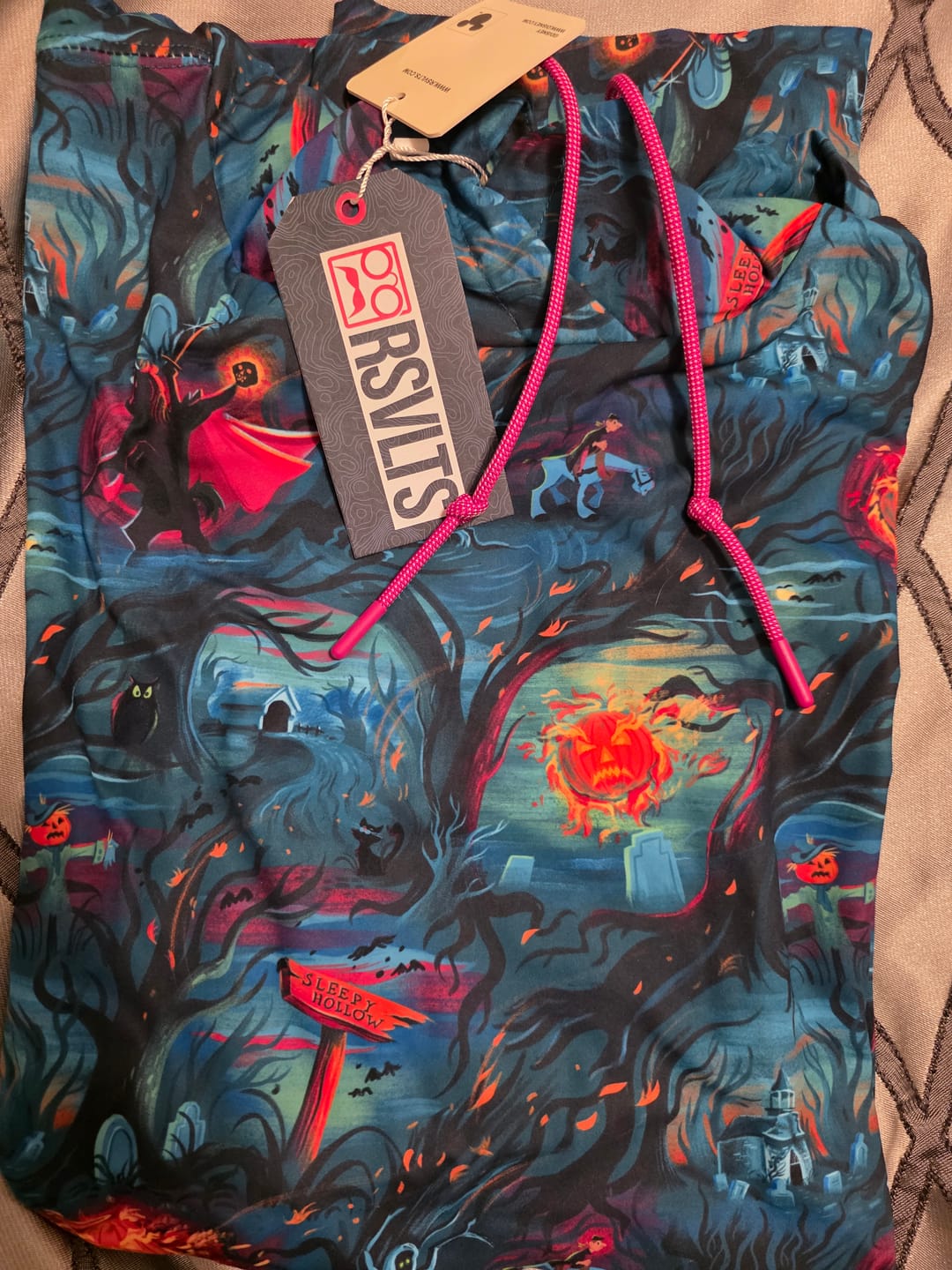 Customer photo review of Disney "Headless Havoc" – Performance Hoodie