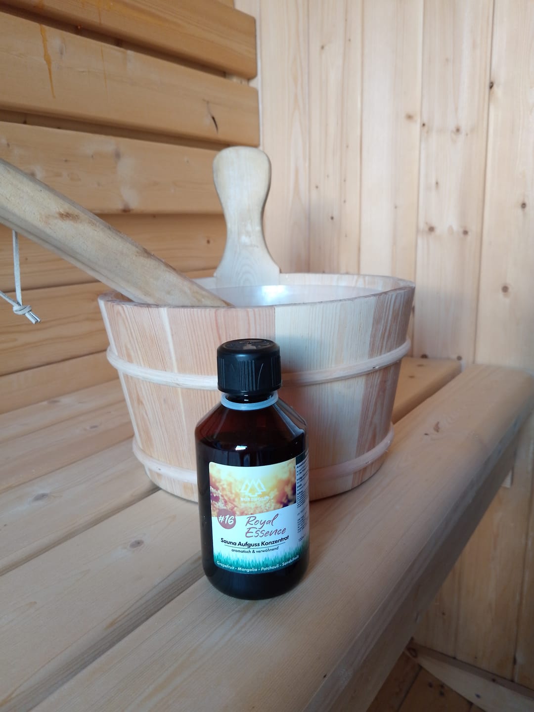 Customer photo review of Sauna Aufguss Konzentrat #16 Royal Essence