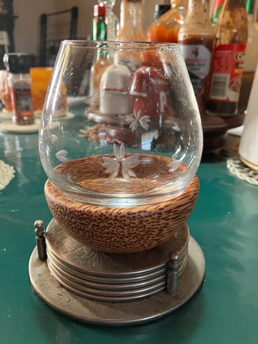 Customer photo review of Mokuzai - Japanese Whiskey Glass