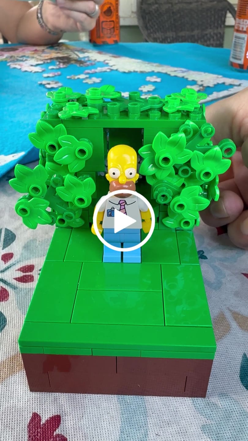 Customer video review of Homer Vanishing Into the Bushes