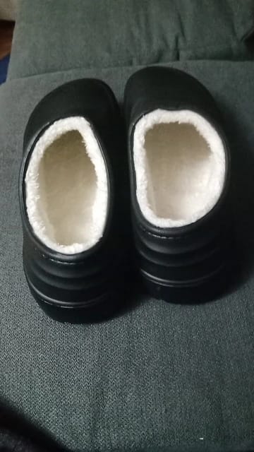 Customer photo review of Cloggies Klassisch Flauschig – Gesunde und rutschfeste Komfort-Clogs