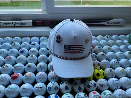Customer photo review of USA Hat White
