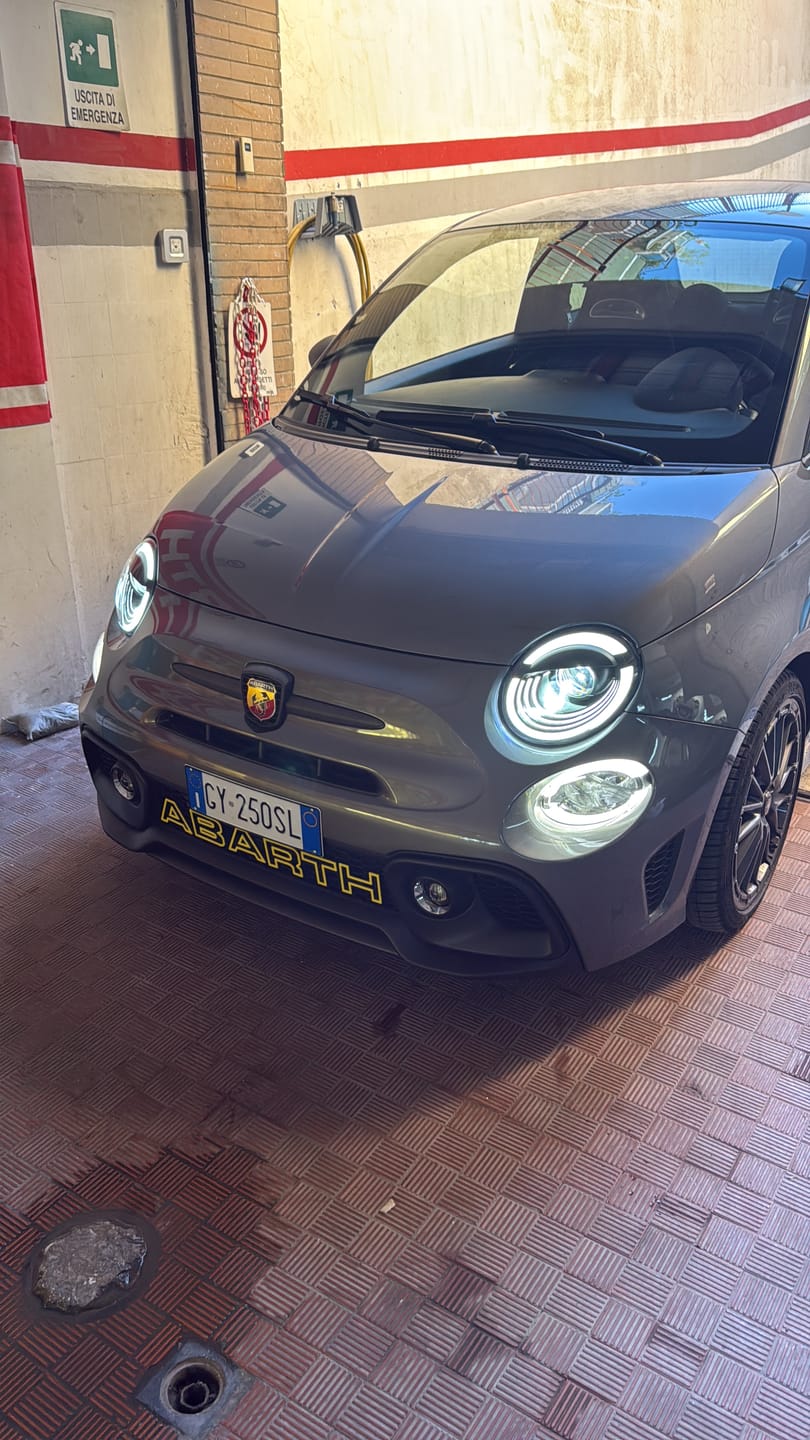 Customer photo review of Fari Full LED Anteriori Abarth & Fiat 500 (2008–2025)