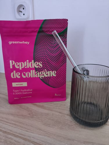 Customer photo review of Peptides de Collagène PEPTAN®