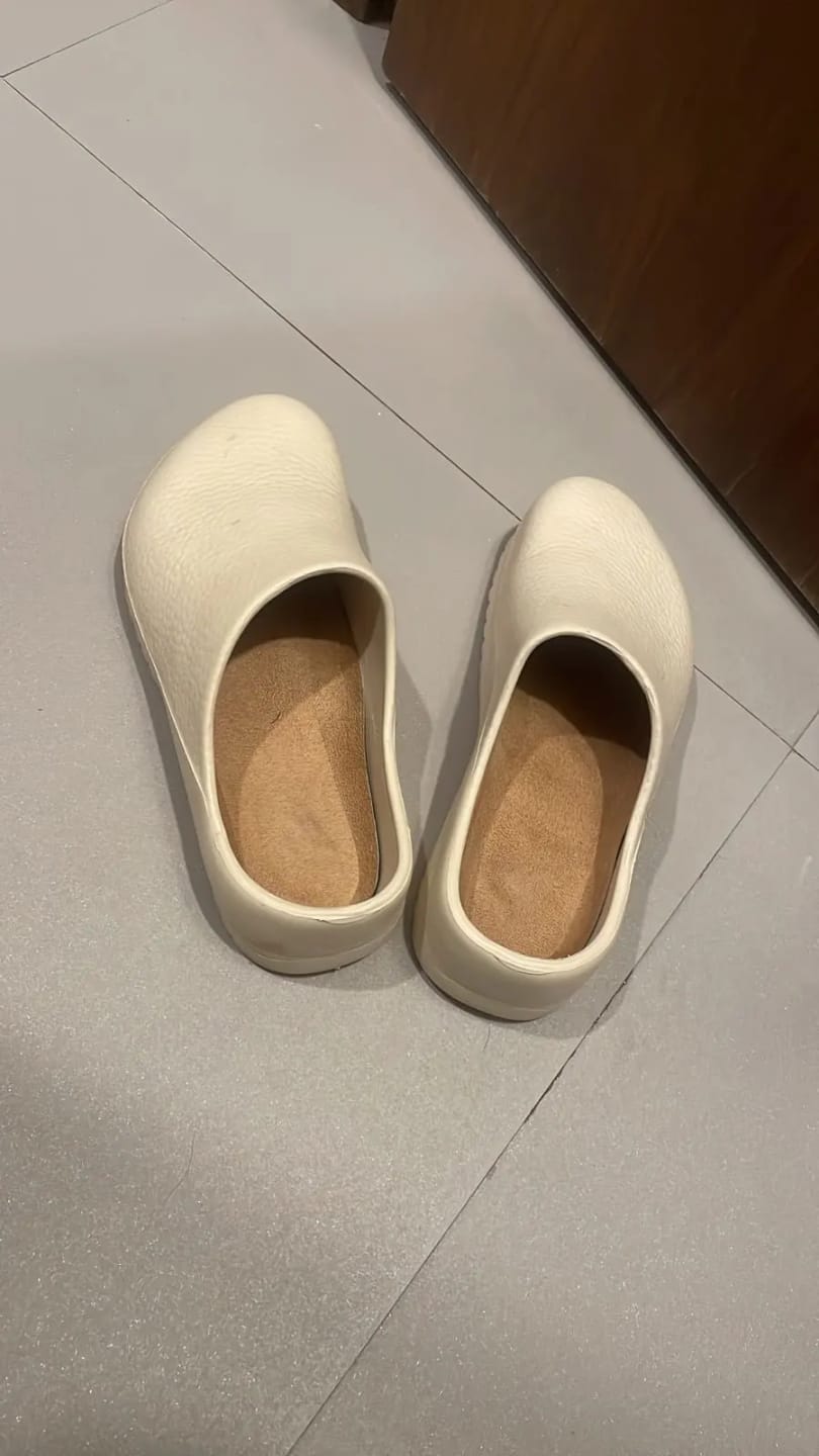 Customer photo review of Orion – Gesunde und rutschfeste Komfort-Clog-Pantoletten
