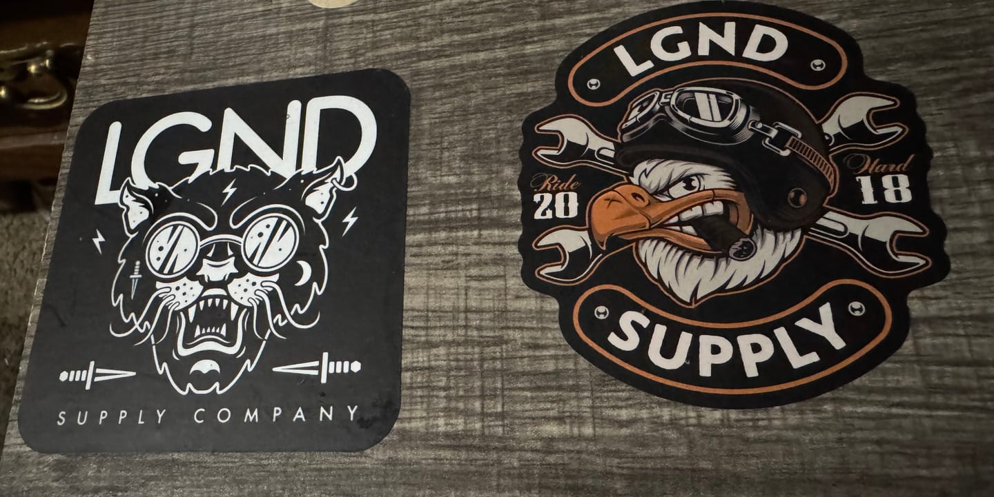 Customer photo review of The Decal Collection - 10 Pack