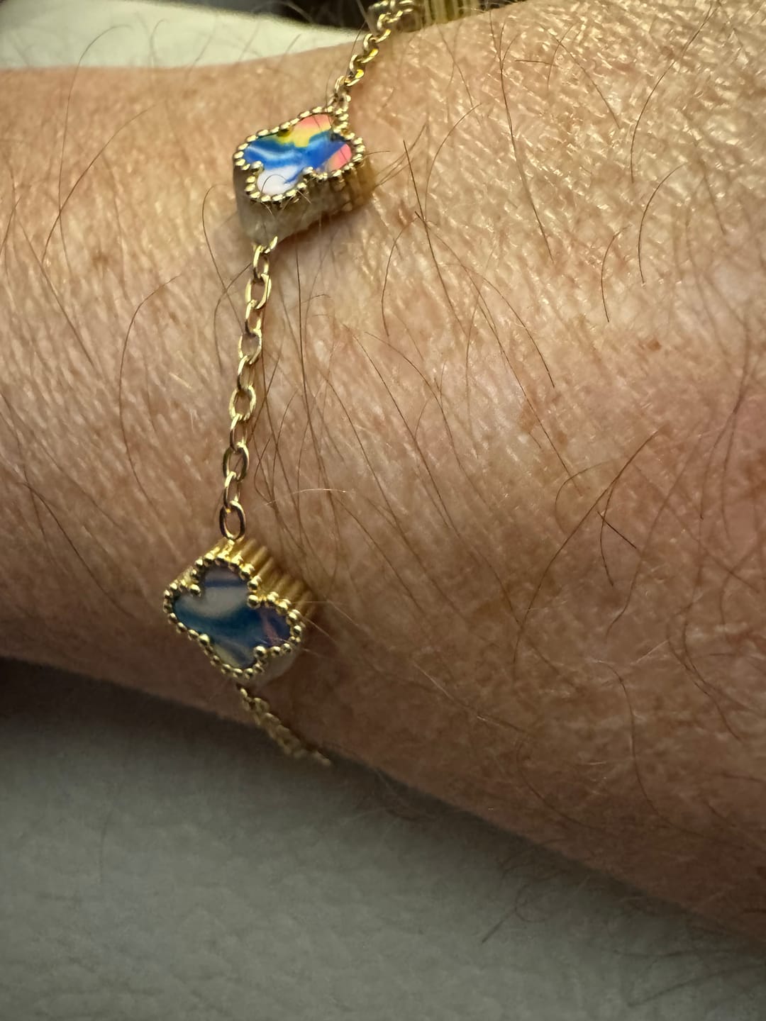 Customer photo review of Bling Collection - Dainty Bling Bracelets