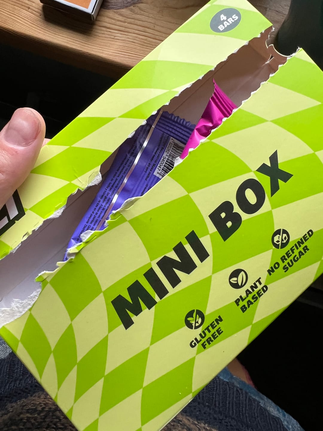 Customer photo review of Mini box Guilty Pleasure x4 шт.