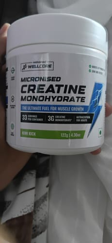 Customer photo review of Wellcore - Pure Micronised Creatine Monohydrate | Kiwi Kick (122g, 33 servings)