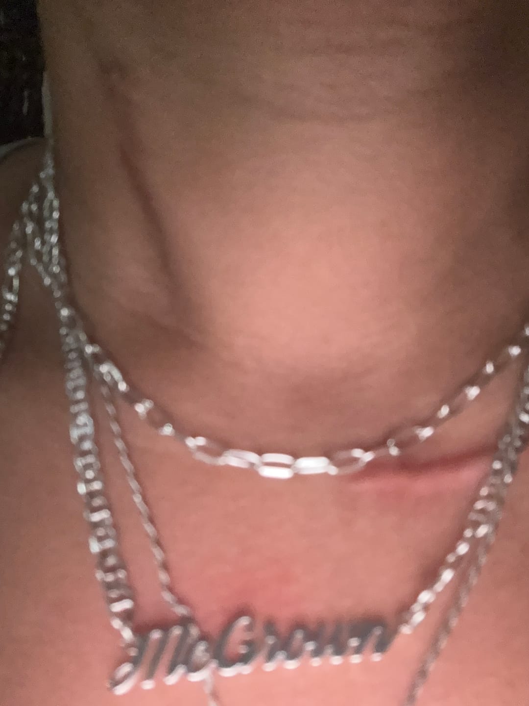 Customer photo review of Personalized Name Necklace